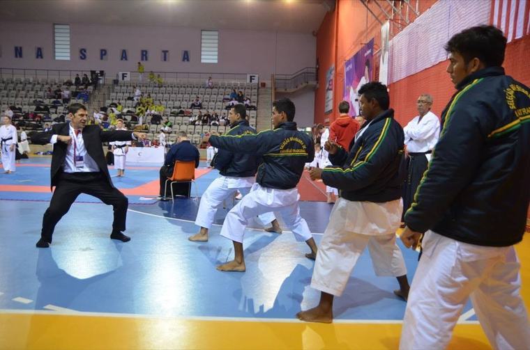 Coaching at the World Championships — Sensei Avi Rokah seminar