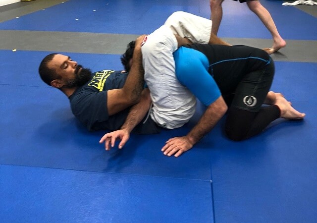 Jiu-Jitsu students on the mats